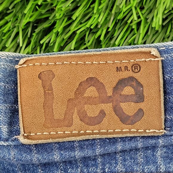 Vintage 70s LEE High-Rise Mom Jeans Womens 00/0 24x28 Blue - Picture 9 of 16
